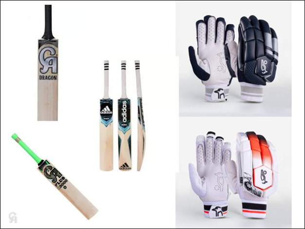 Batting Pads and Gloves 