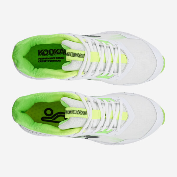 KC 2.O RUBBER SOLED CRICKET SHOE YELLOW & GREEN - Image 6