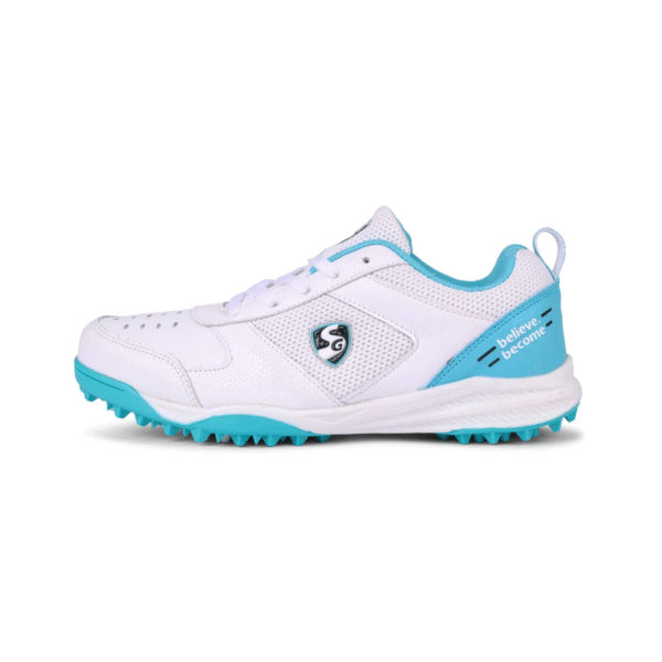 SG FUSION Shoes - White/Teal