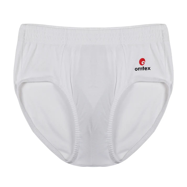 Omtex Cricket Sport Brief - White Colour