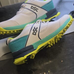 DSC Jaffa Neo Cricket Shoes - Colour: Green and White